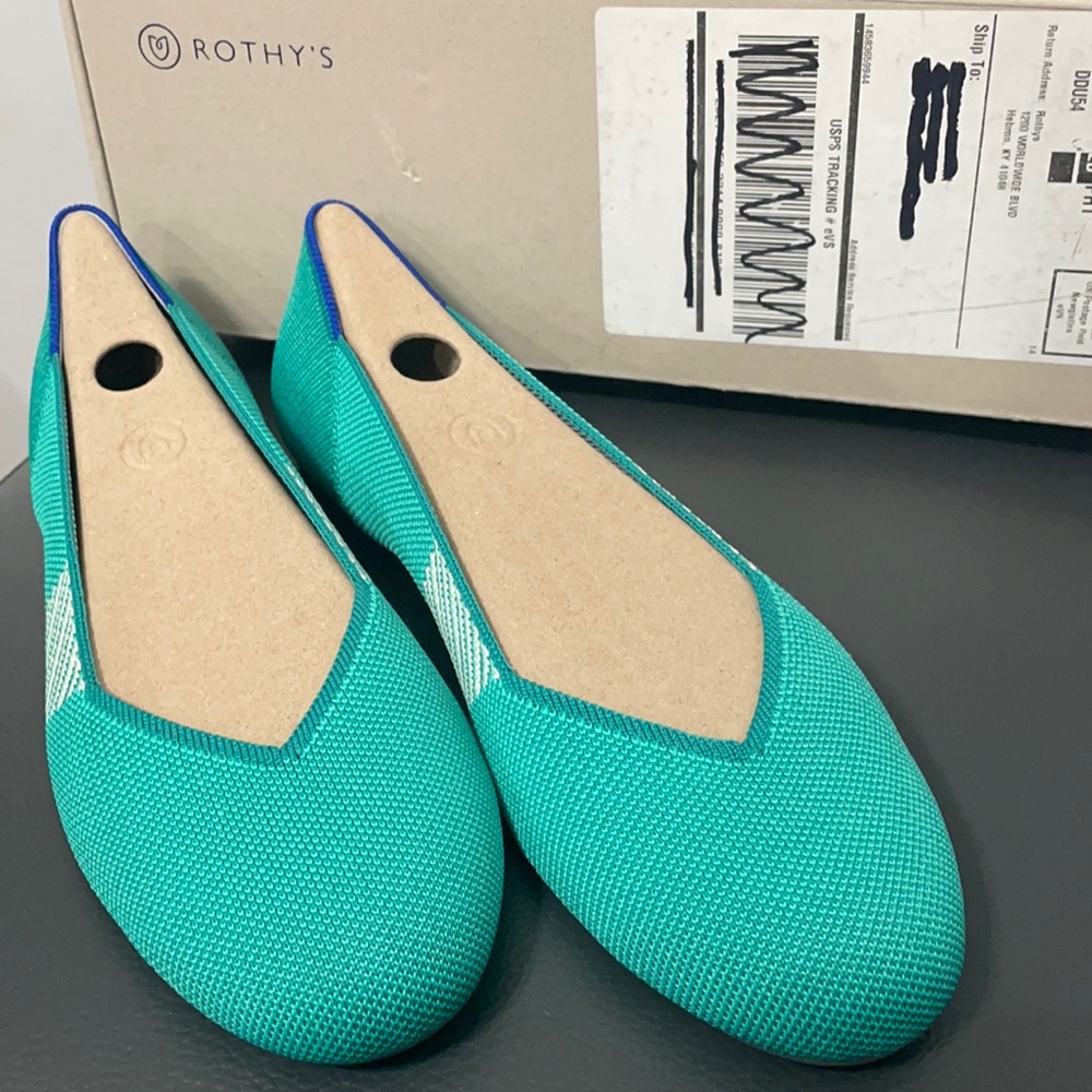 Never Worn Rothys Calypso Flat Size 11